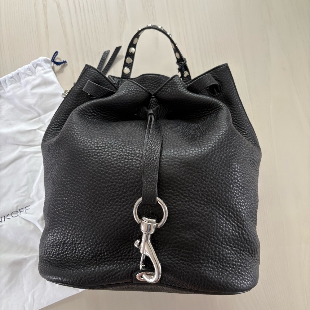 Rebecca Minkoff Black Leather Backpack